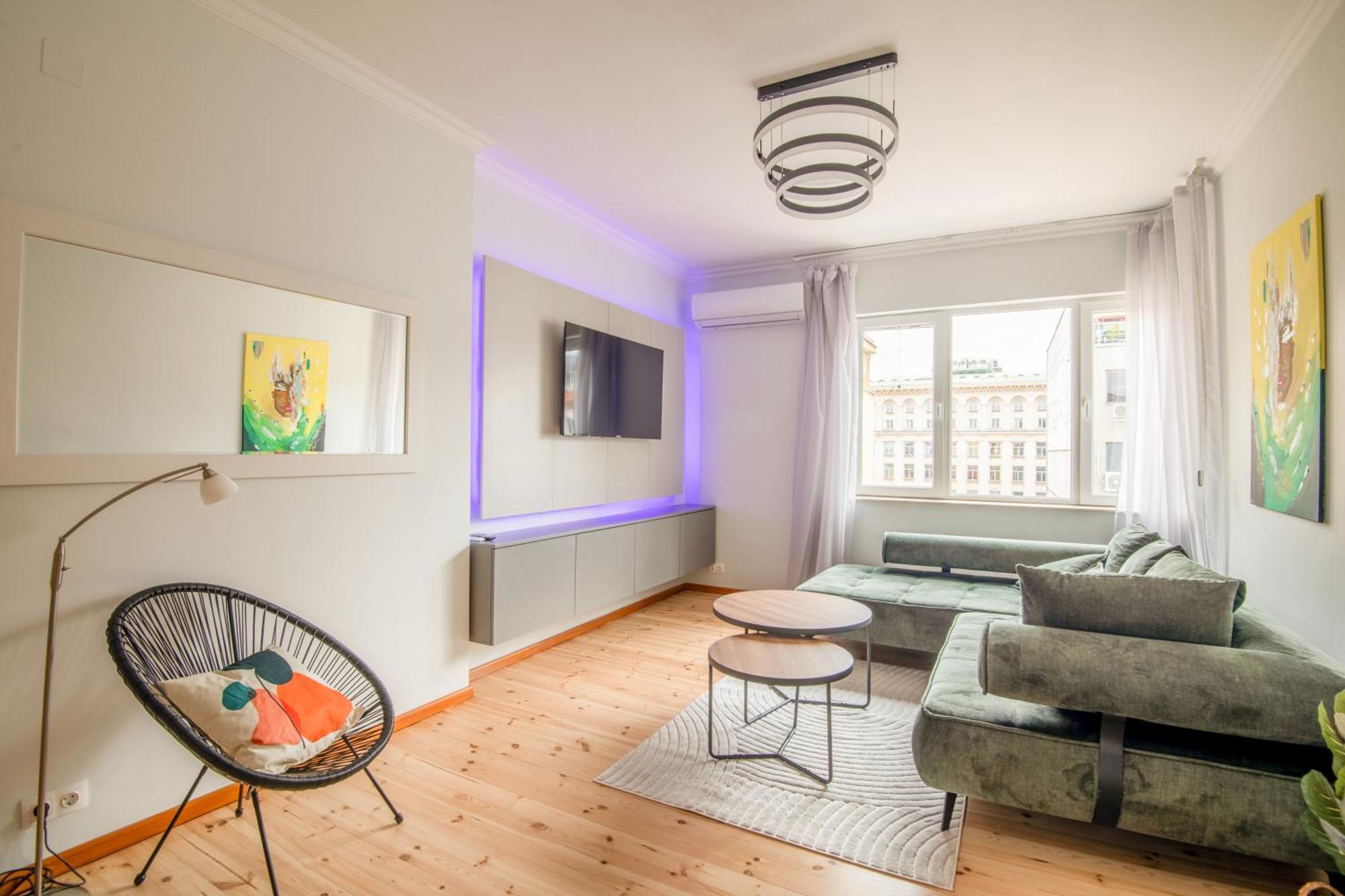 A Luxurious 2 Bedroom Apartment In Center صوفيا المظهر الخارجي الصورة